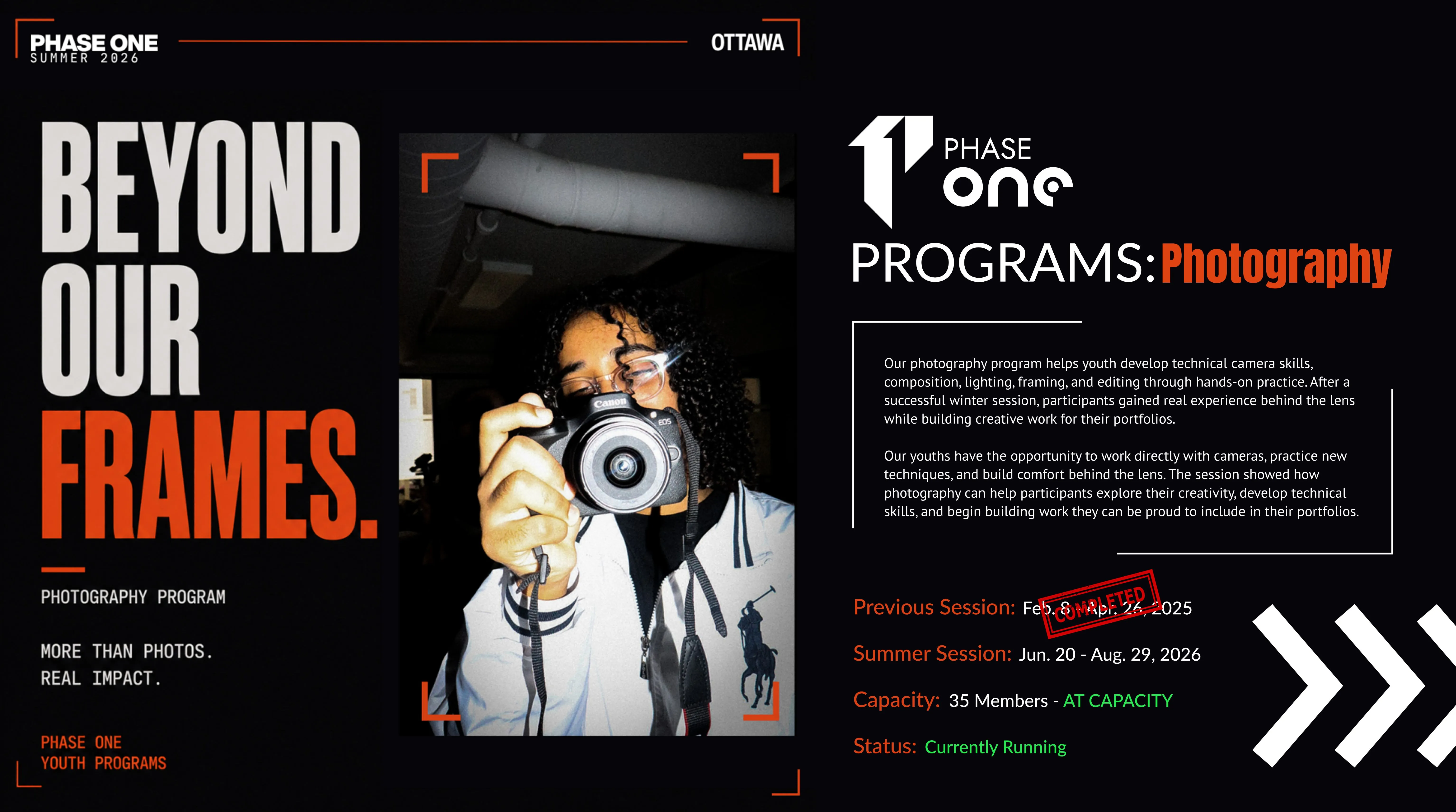Phase 1 program highlight