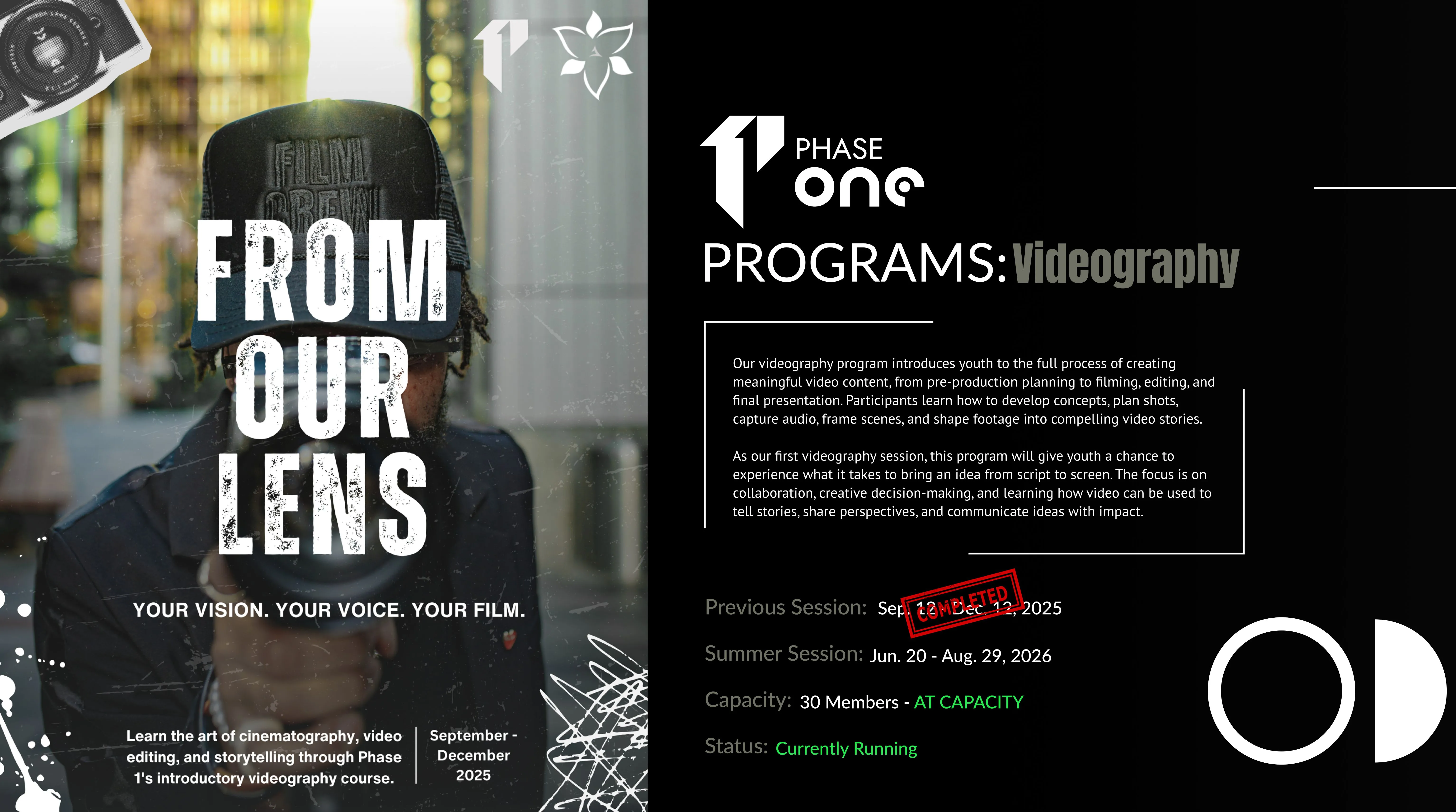 Phase 1 program highlight