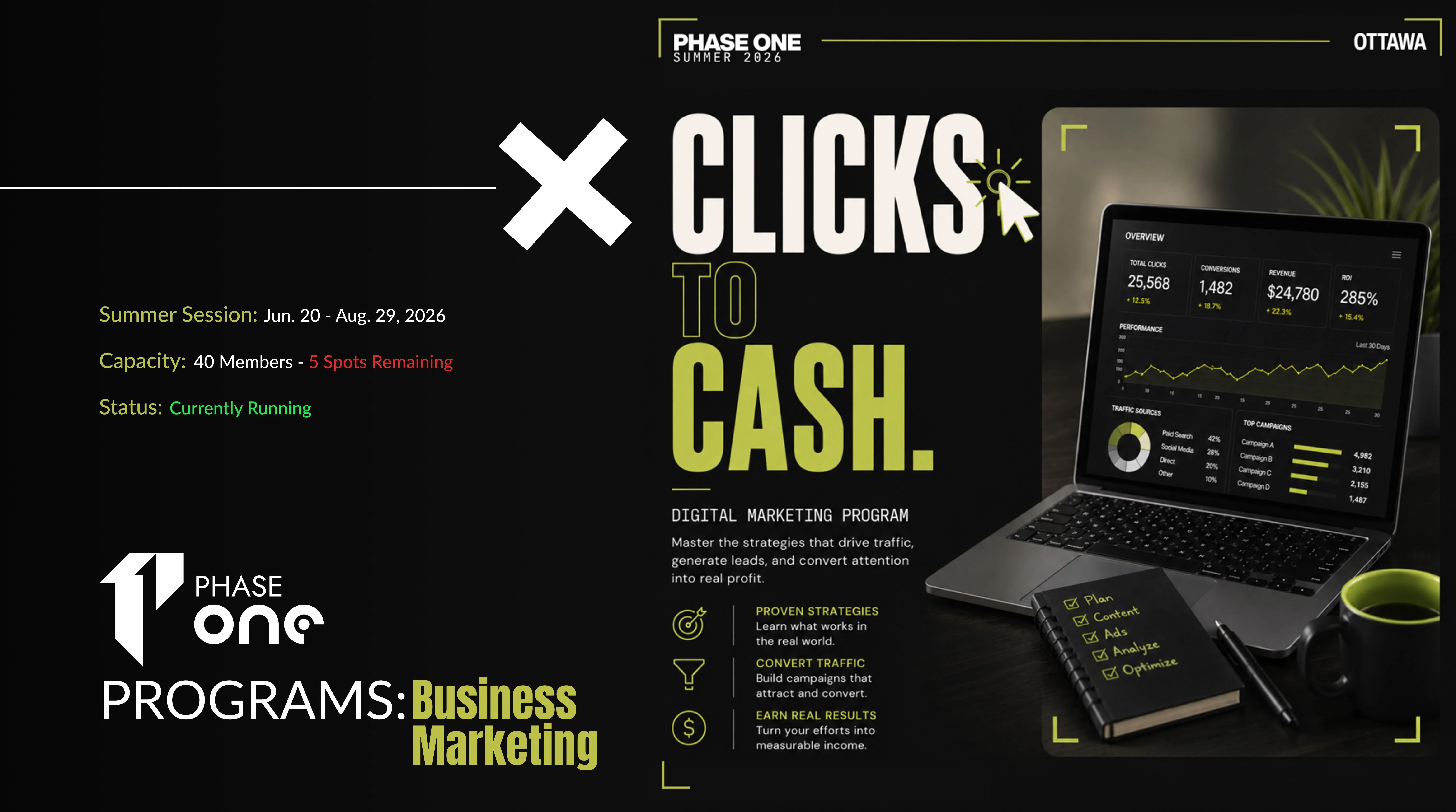 Phase 1 program highlight