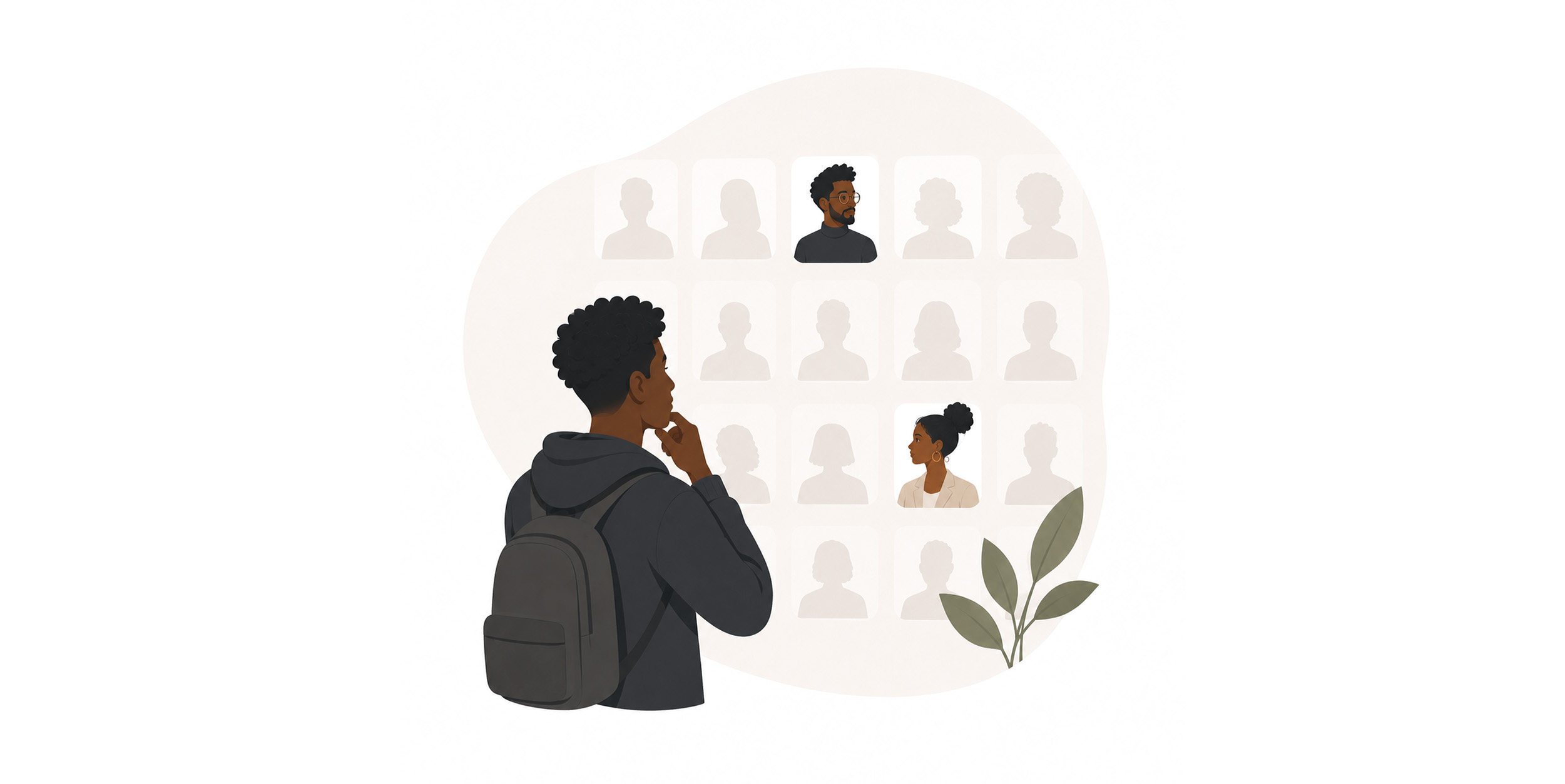 Illustration representing limited representation